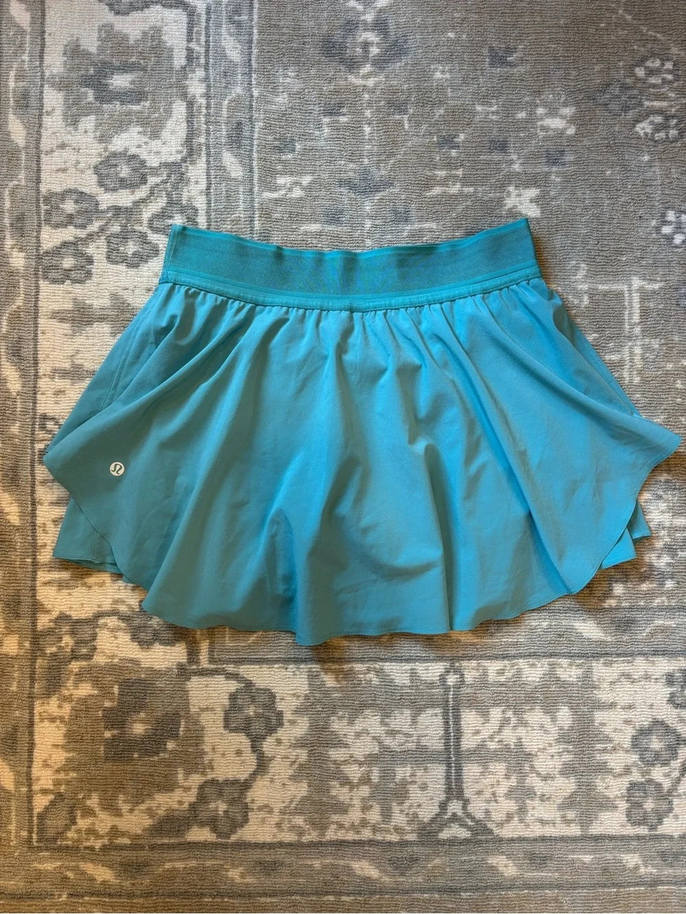 Lululemon Court Rival High-Rise Skirt Tidal Teal - Size 8